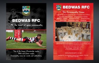 Bedwas RFC Promotional Literature
